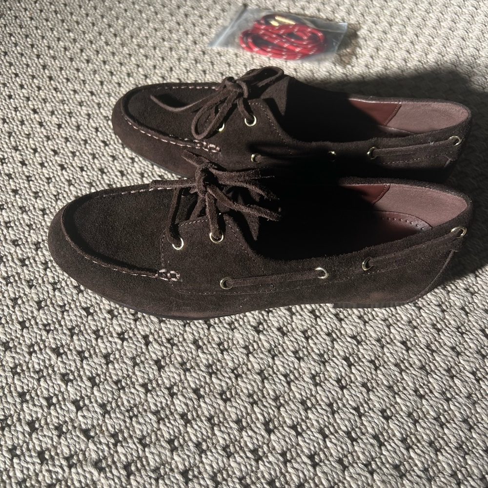 Madewell Brown Suede Loafers